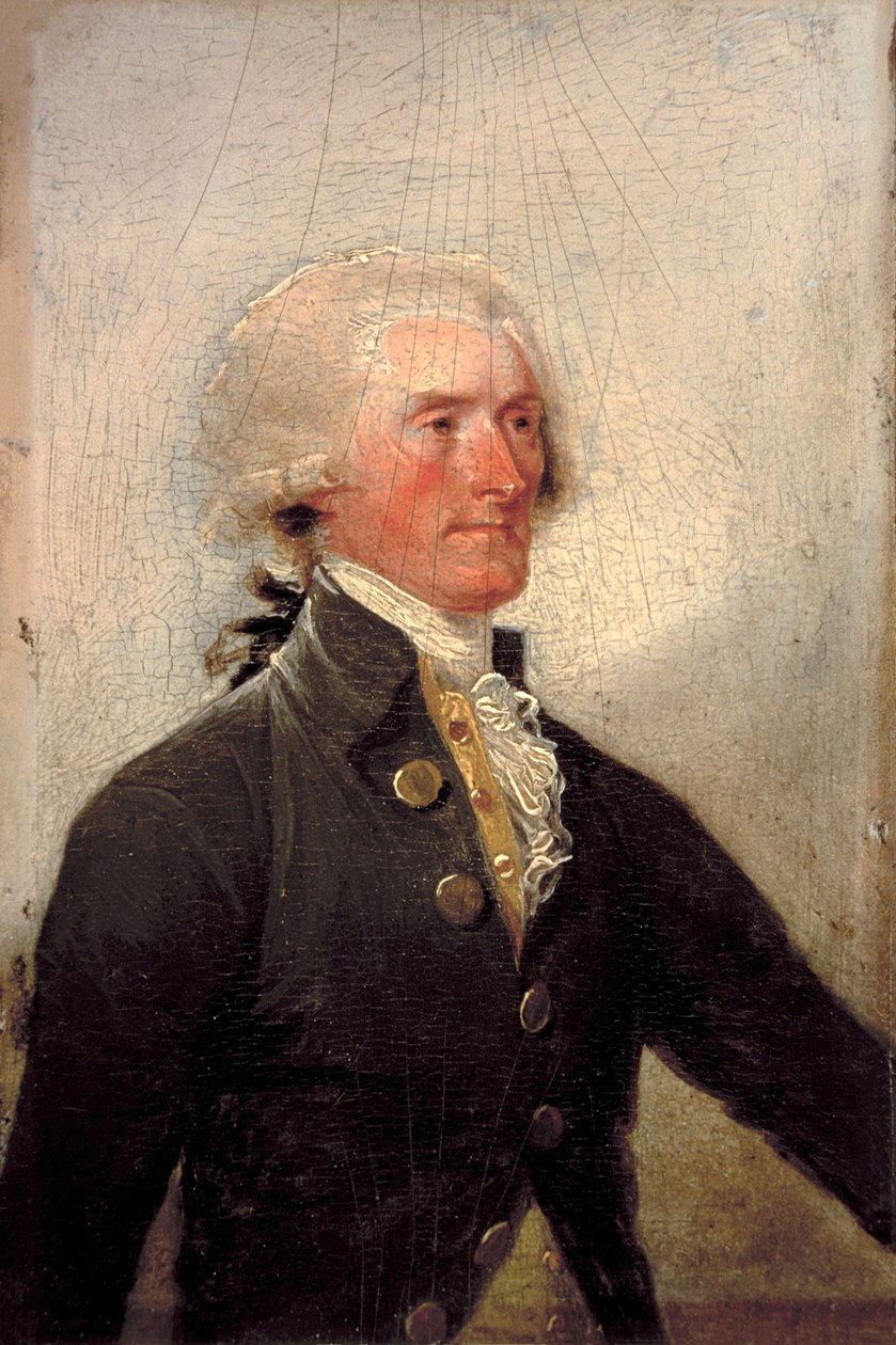 Porträtt av Thomas Jefferson av John Trumbull av John Trumbull
