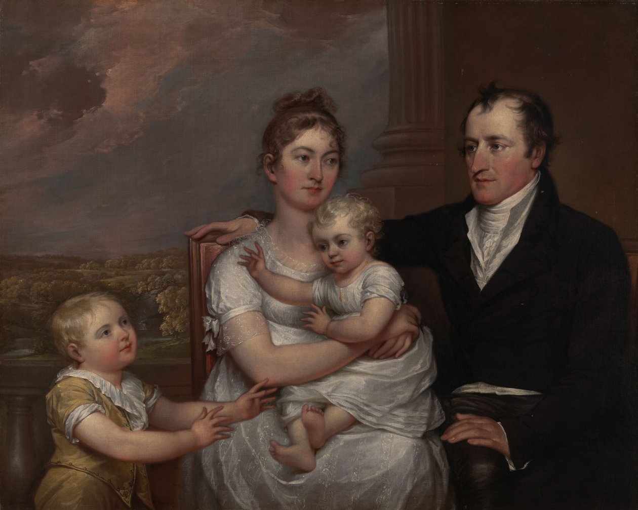 Familjen Vernet av John Trumbull