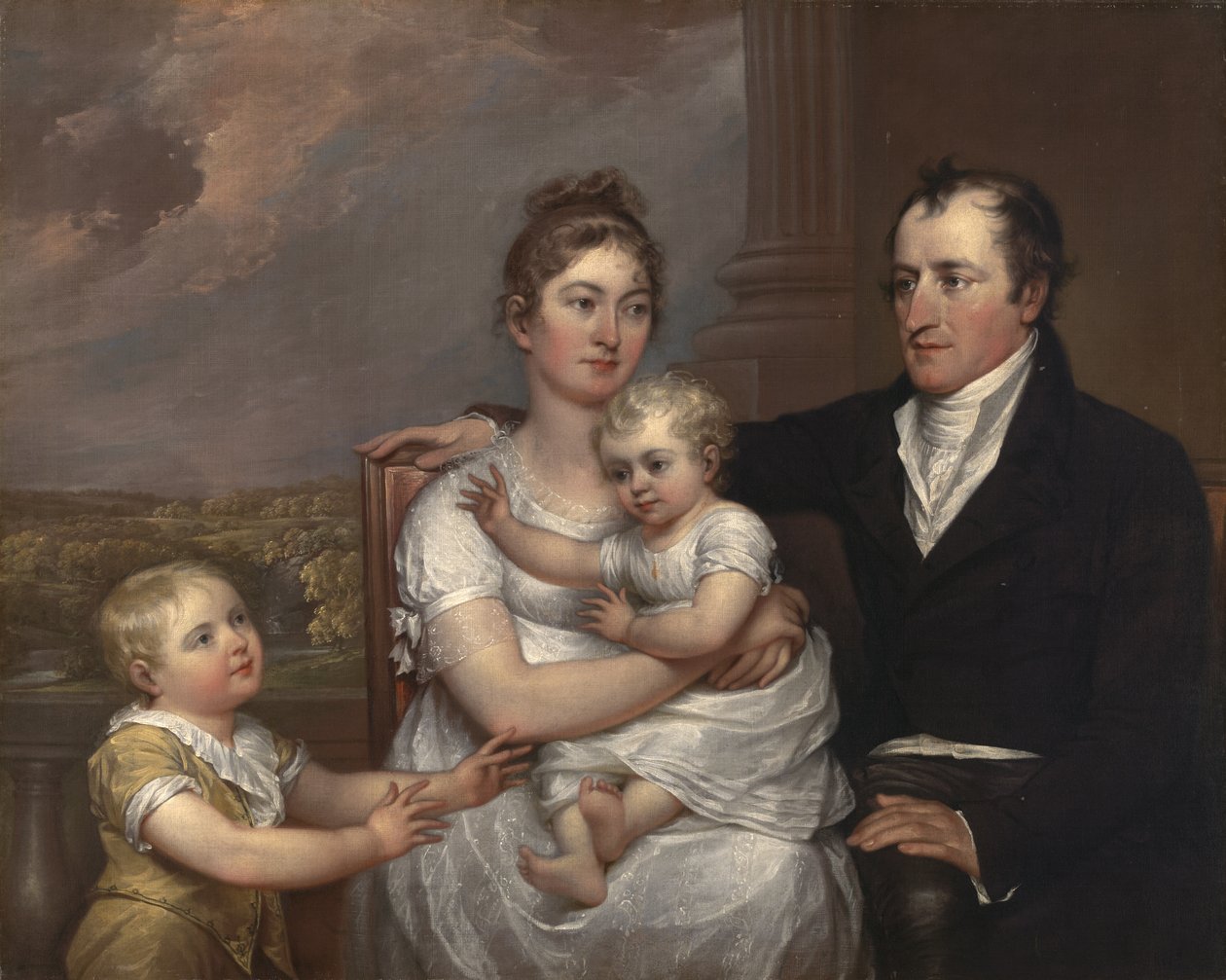Familjen Vernet, 1806 av John Trumbull