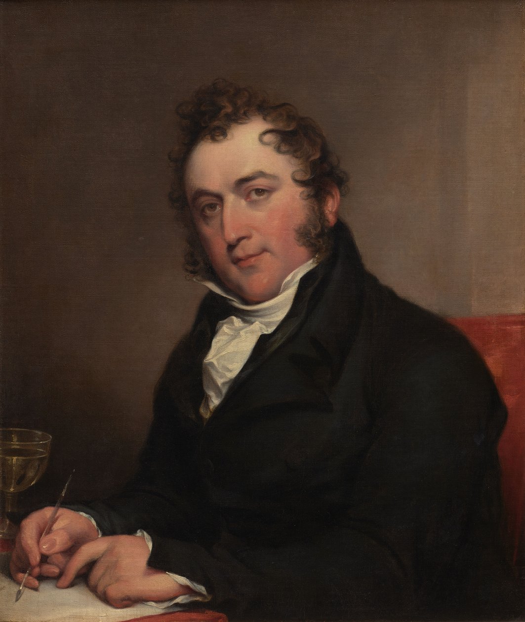 William Ellice av John Trumbull