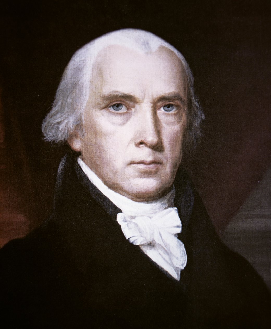James Madison (1751-1836) (lito i färg) av John Vanderlyn