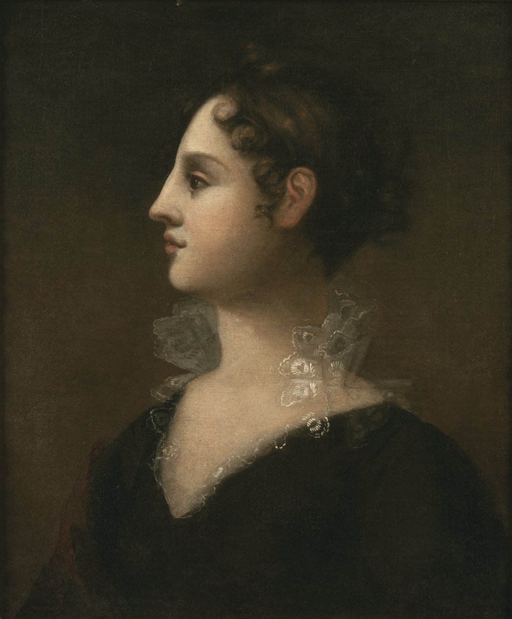 Theodosia Burr (Mrs. Joseph Alston, 1783-1813), 1802. Olja på duk av John Vanderlyn