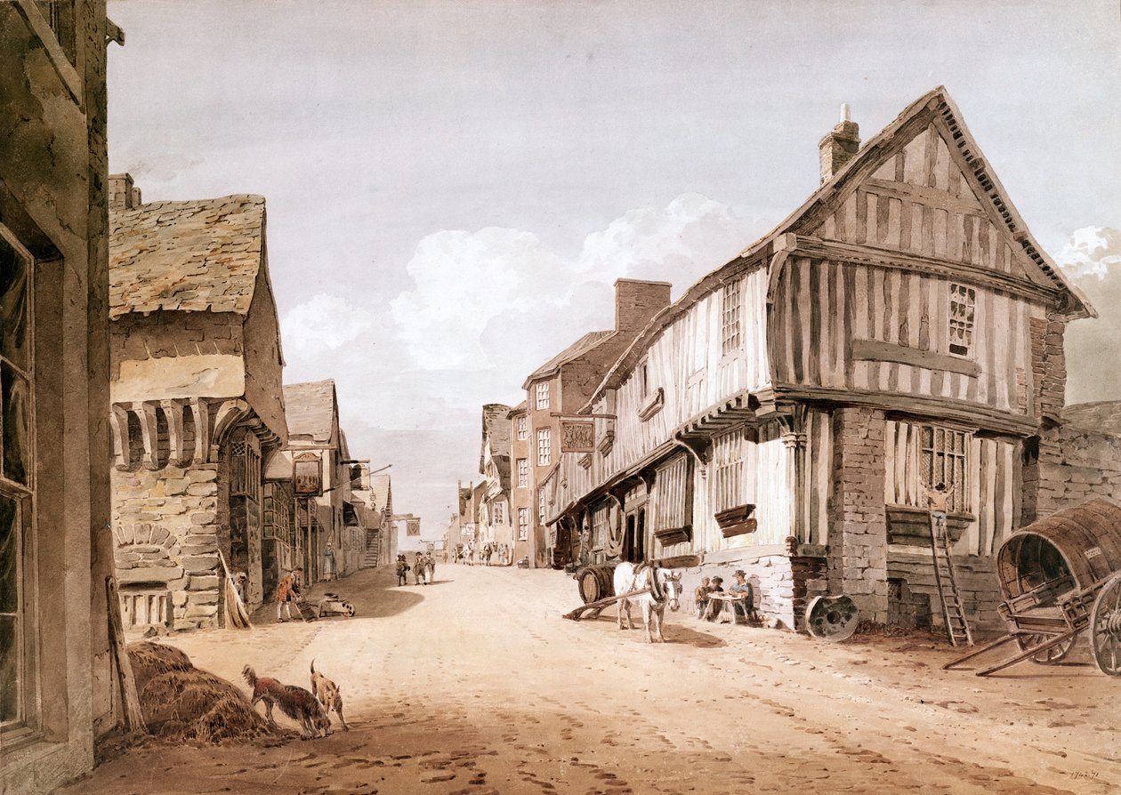 High Street, Conway av John Varley
