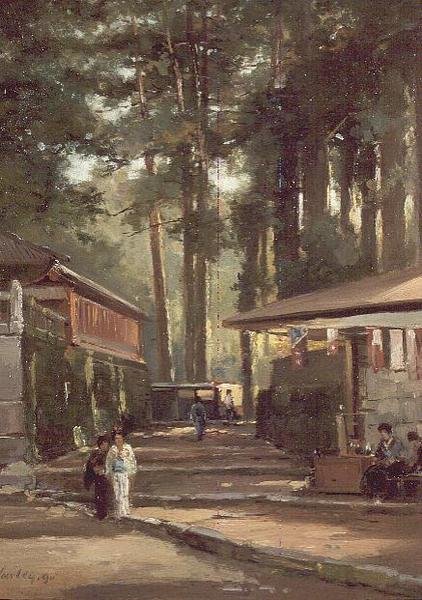 Japansk gatubild av John Varley