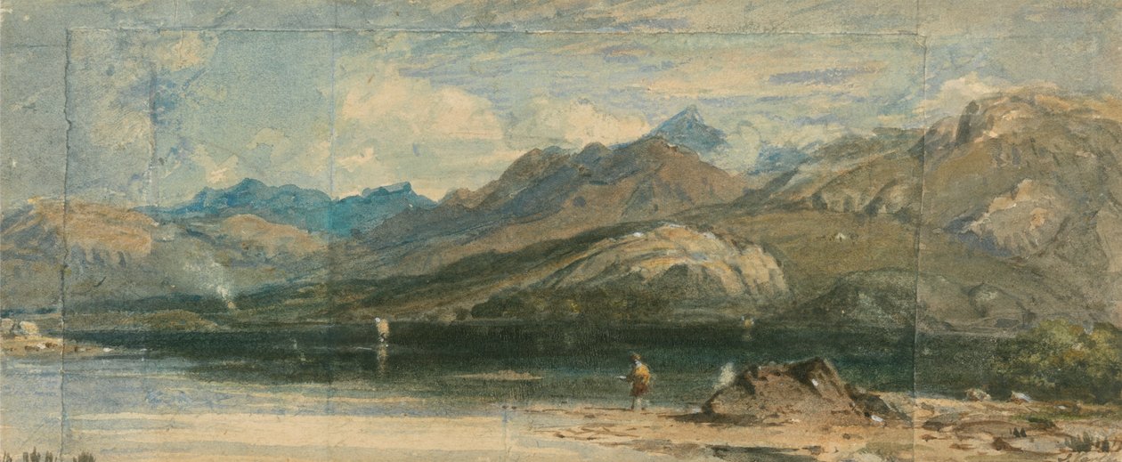 Llyn Dinas, norra Wales av John Varley