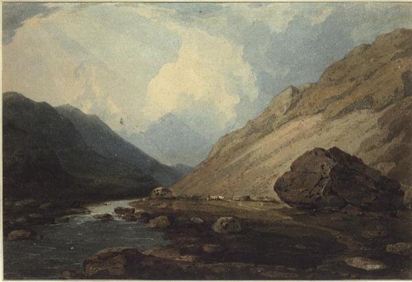 Pass af Llanberis frø av John Varley