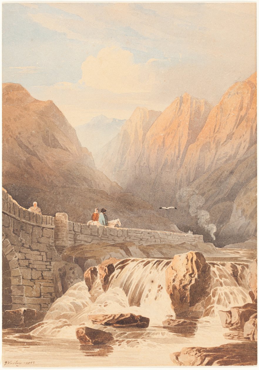Aberglaslyn-bron av John Varley