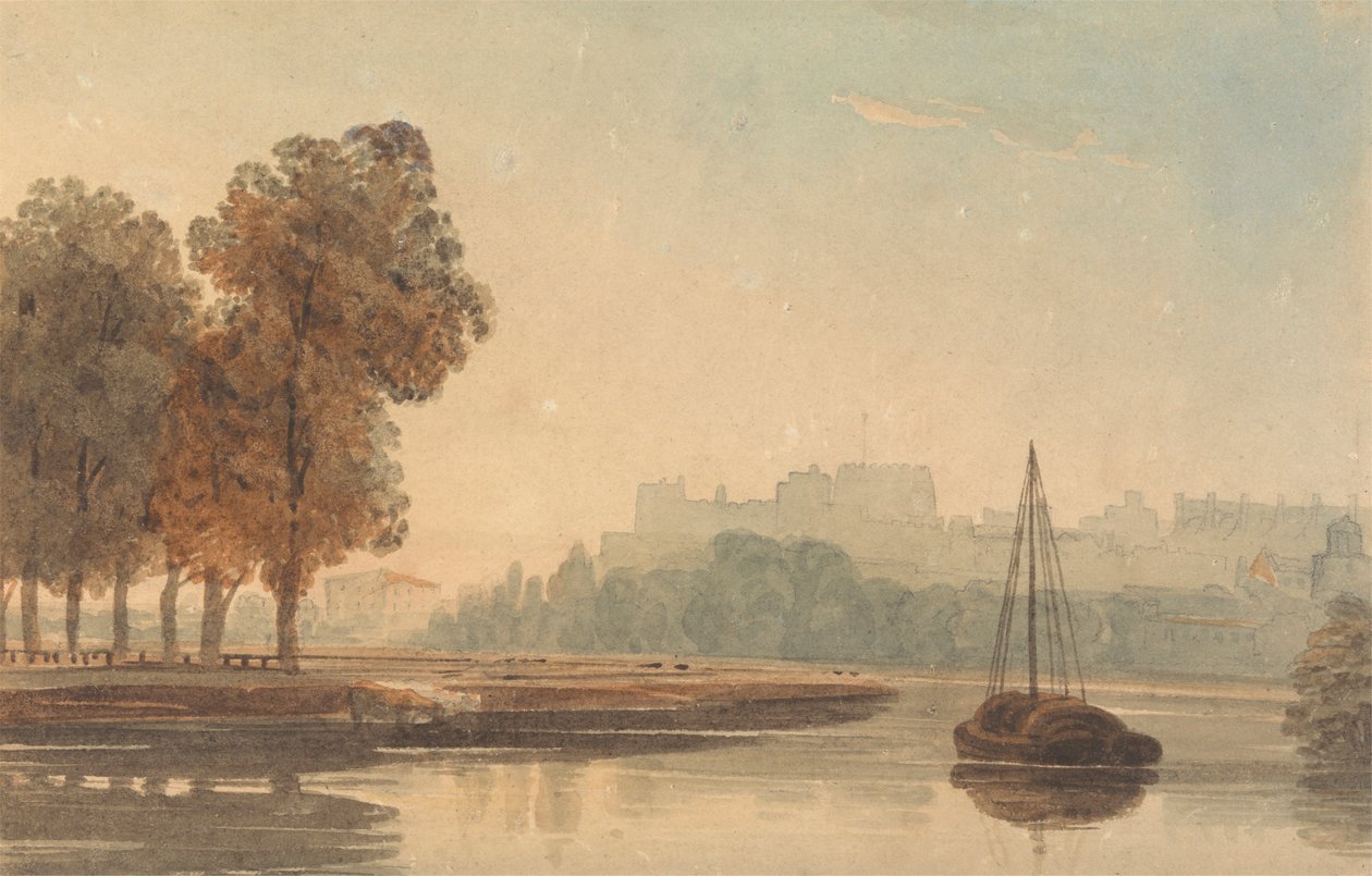 Themsen i Windsor av John Varley