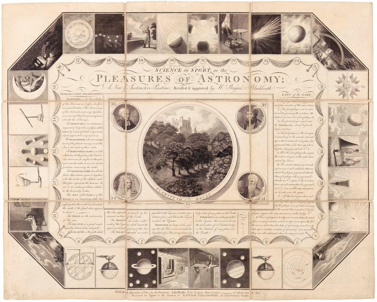 Vetenskap i sport, eller astronomins nöjen. Ett nytt spel av John Wallis