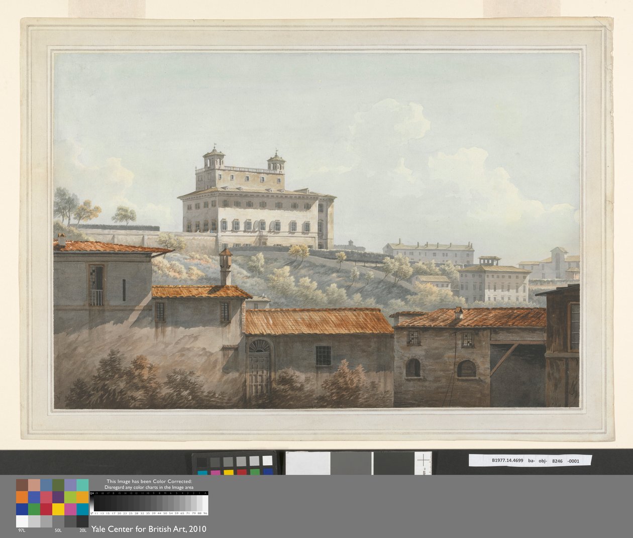 Villa Medici, Rom av John Warwick Smith