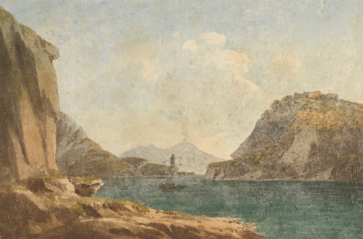 Utsikt över Vesuvius av John Warwick Smith