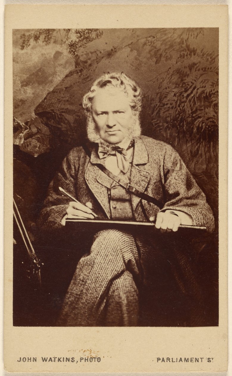 Sir E[dwin Henry] Landseer [engelsk djurmålare, 1802 - 1873] av John Watkins