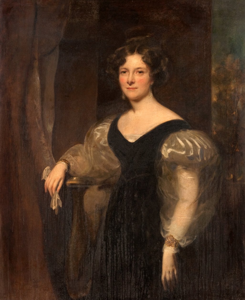 Mrs Keith från Usan House, Montrose av John Watson Gordon