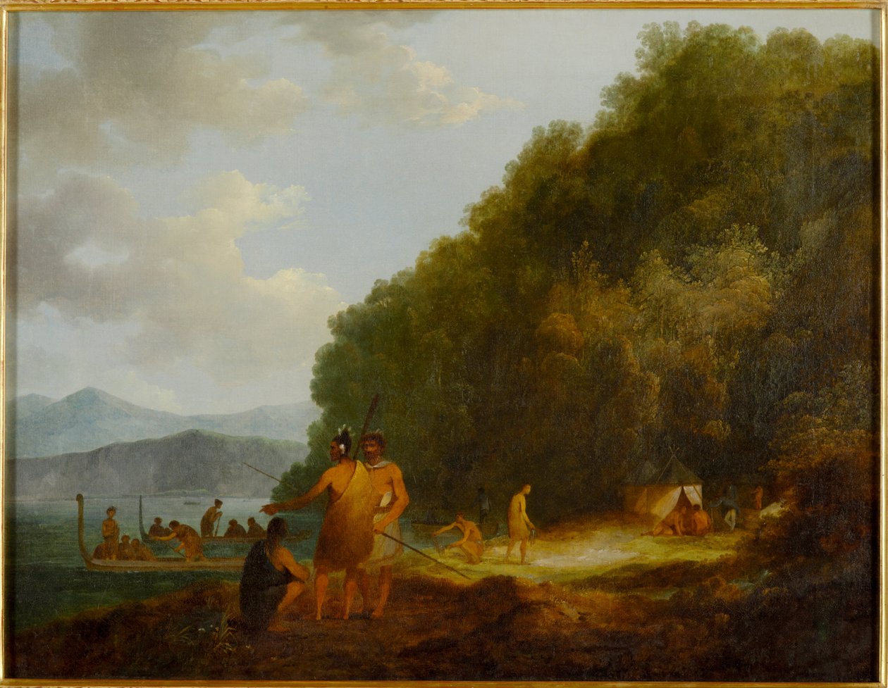 Ship Cove, Queen Charlotte Sound av John Webber