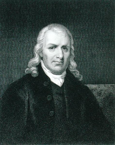 Samuel Chase (1741-1811) graverad av John B. Forrest (1814-70) efter en teckning av originalet av James Barton Longacre (1794-1869) (gravyr) av John Wesley (after) Jarvis