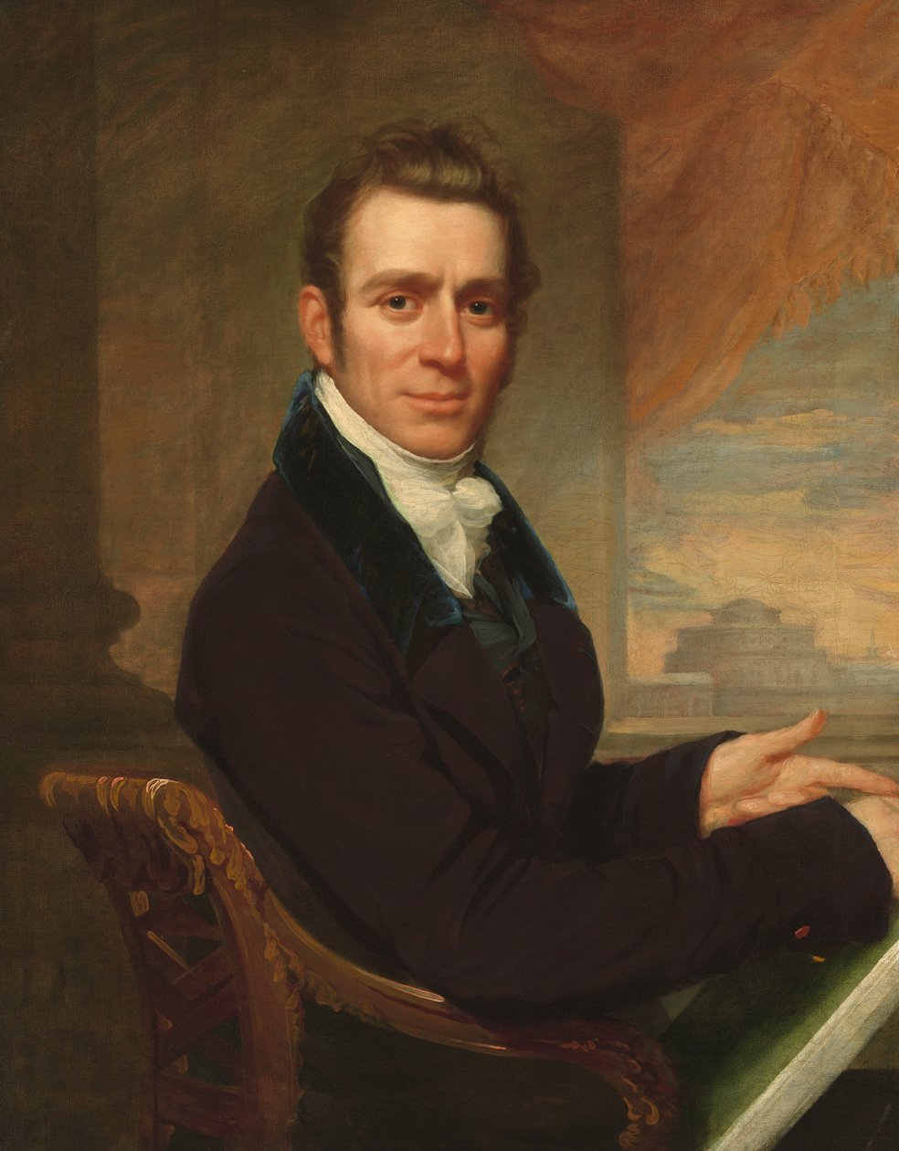 Joseph Delaplaine, januari 1819. av John Wesley Jarvis