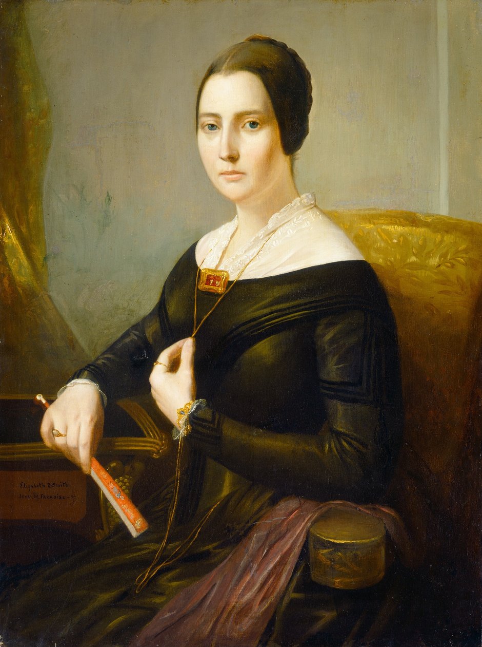 Elizabeth Oakes Prince Smith (Mrs Seba Smith) av John Wesley Paradise