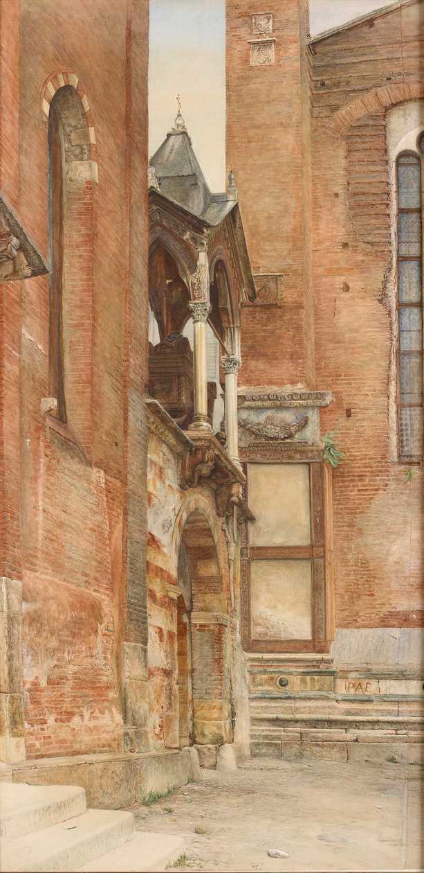 Castelbarco-graven, Verona, maj - augusti 1869 av John Wharlton Bunney