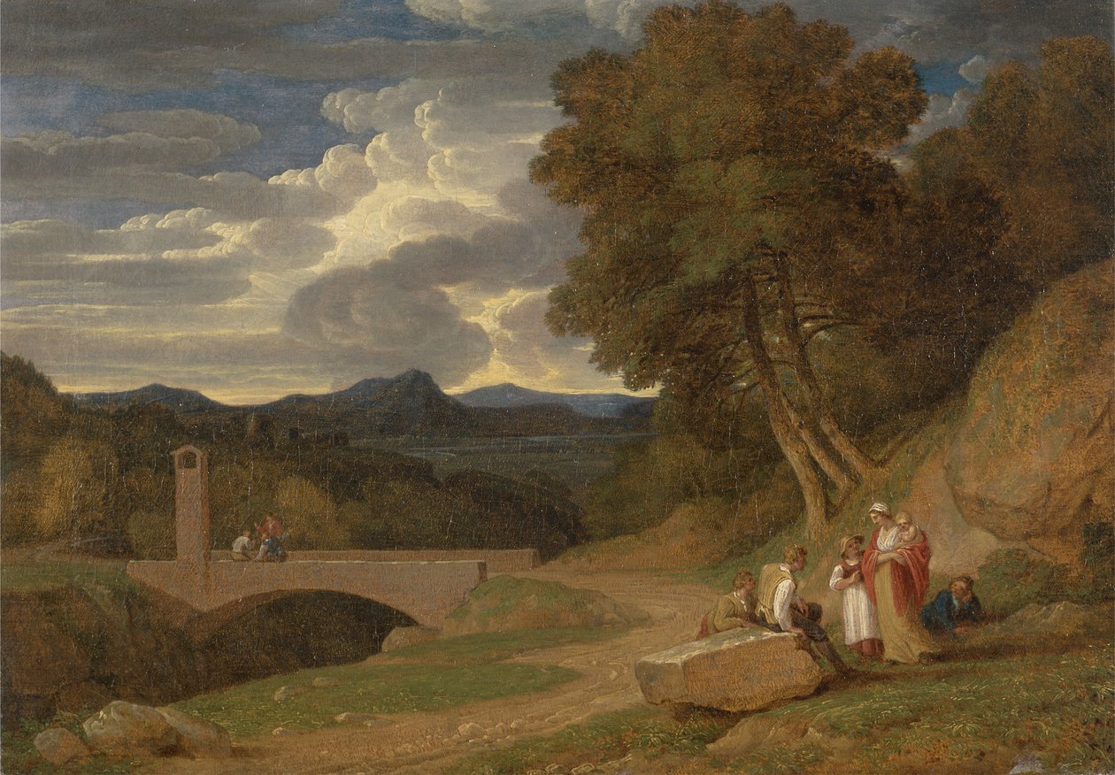 Ett italienskt landskap av John White Abbott