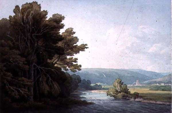 Från Bridewell Terrace, Exeter av John White Abbott