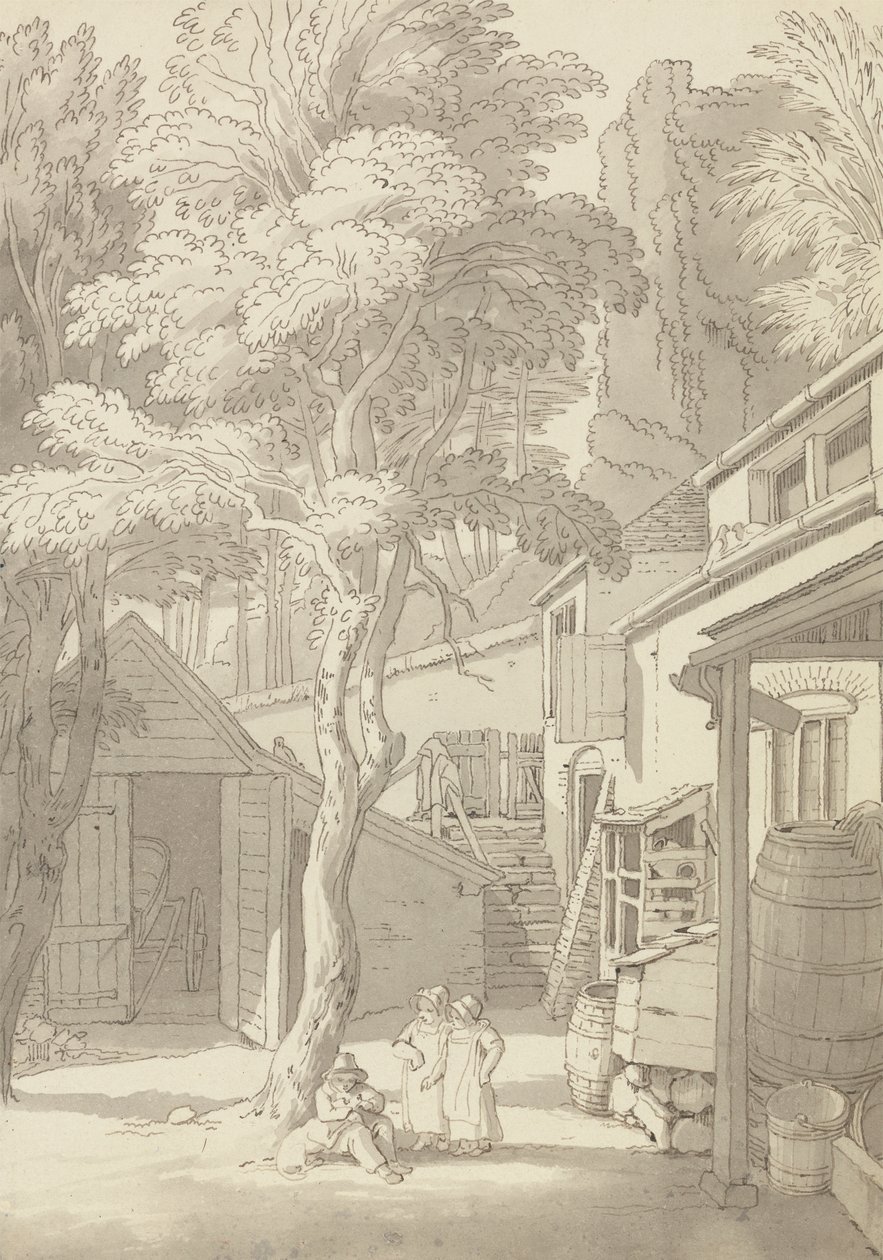 Courtyard of Mr. Bank