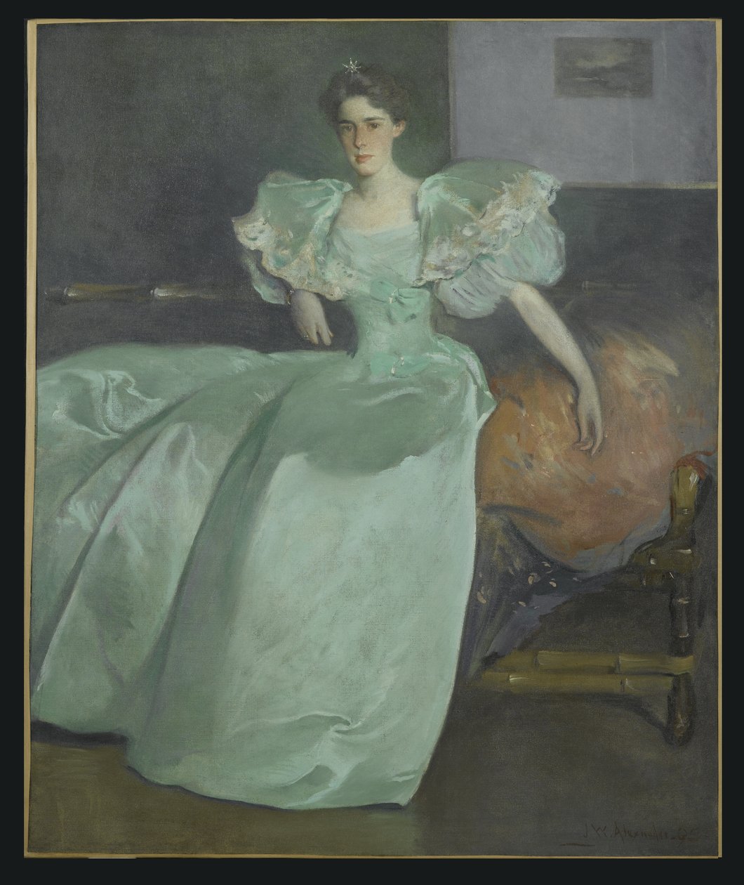 Miss Helen Manice (senare Mrs Henry M. Alexander) av John White Alexander