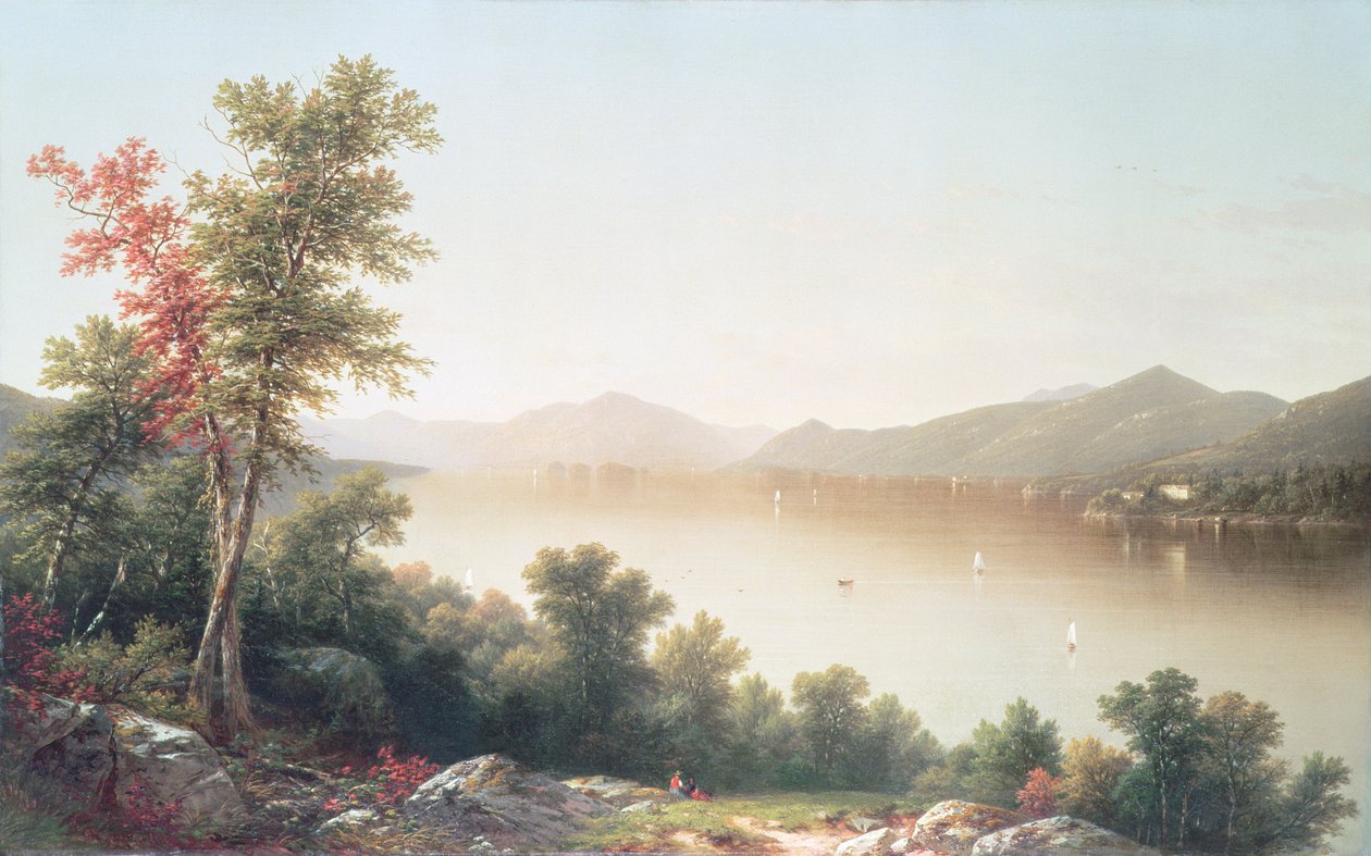 Lake George, 1857 av John William Casilear
