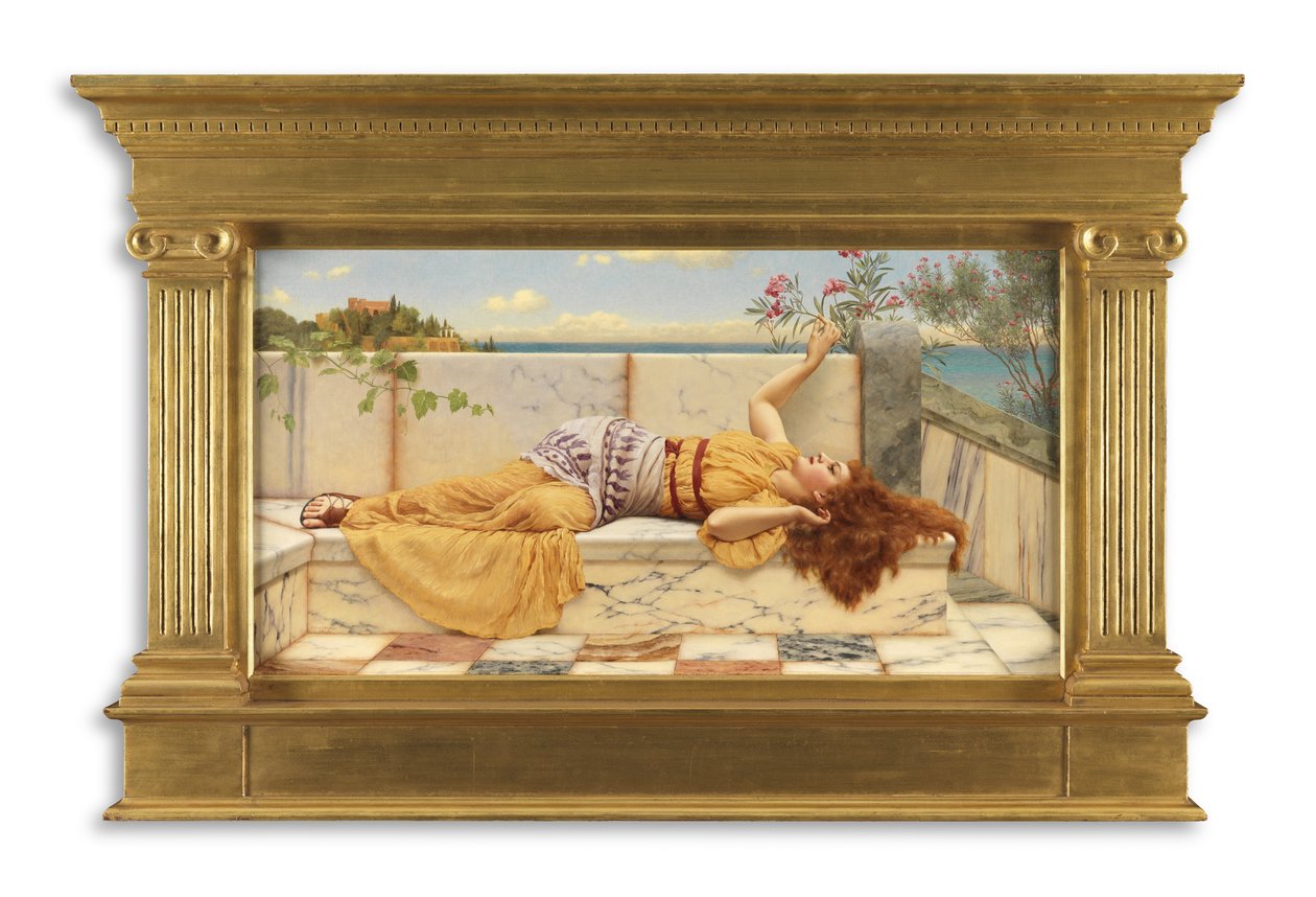 Ett lyckligt uppvaknande, 1903 av John William Godward