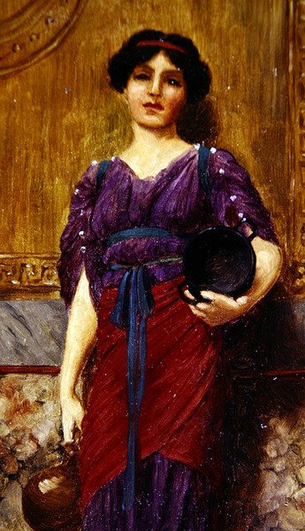 Kvinnlig figur av John William Godward