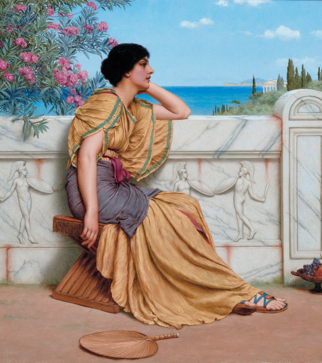 Fritidstimmar, av John William Godward av John William Godward