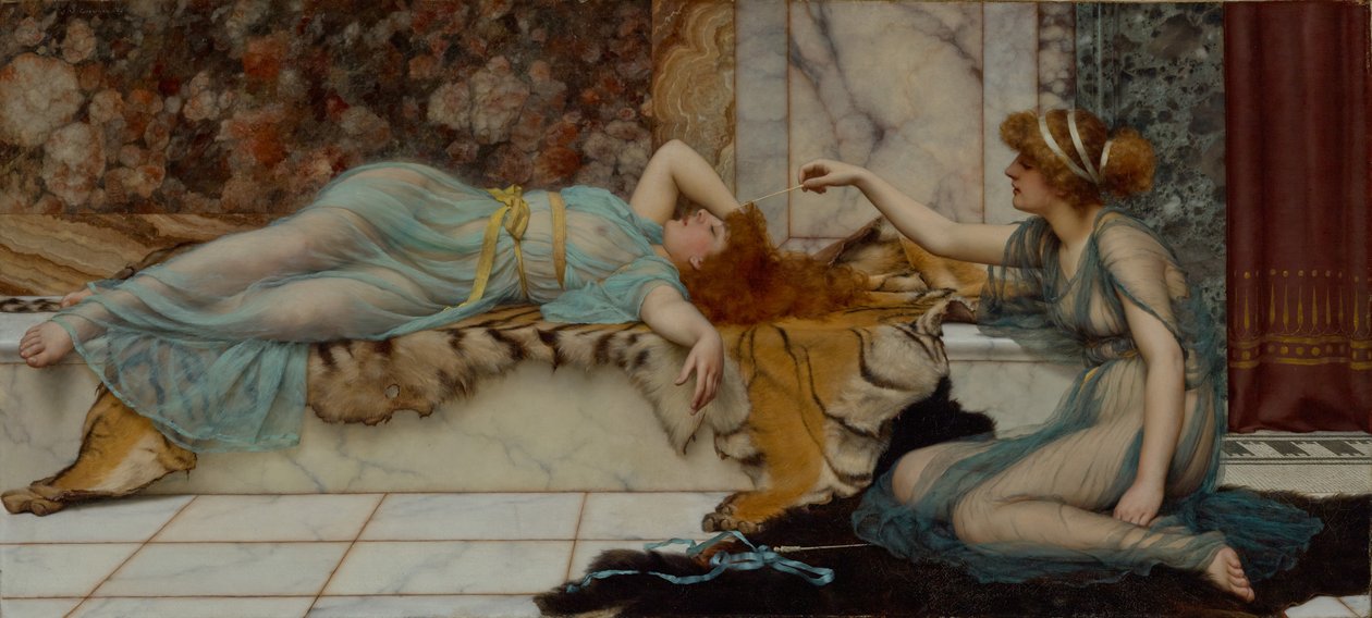 Orättvisa och vila av John William Godward