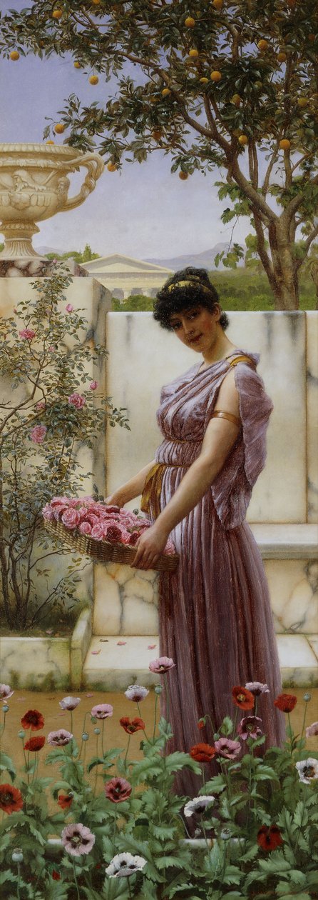 Venus blommor, 1890 av John William Godward