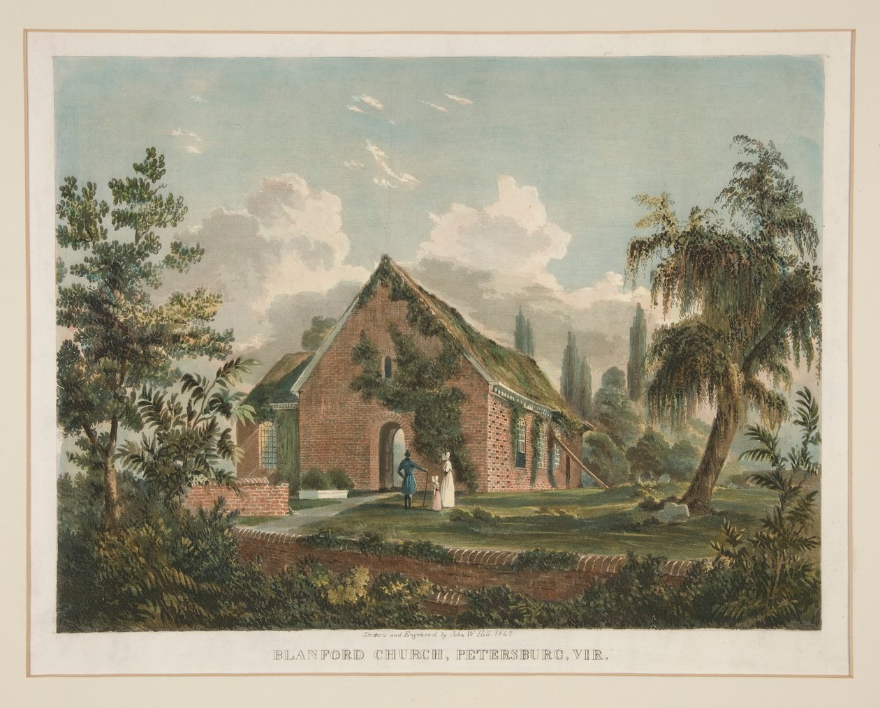 Blandford Church, Petersburg, Va. av John William Hill