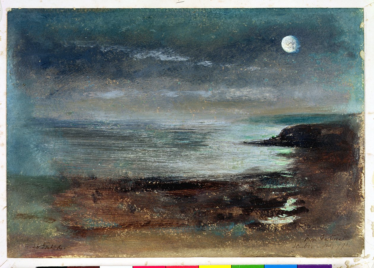 Scarborough (olja på duk) av John William Inchbold