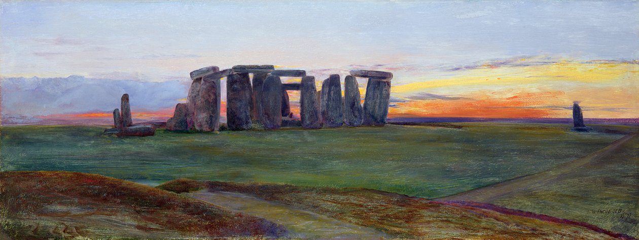 Stonehenge av John William Inchbold