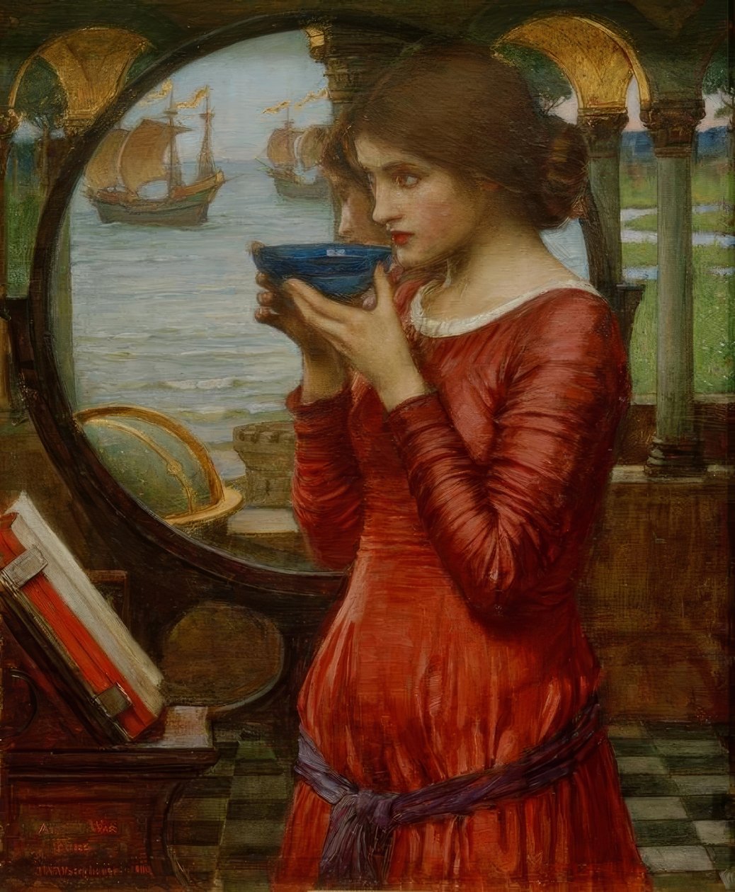 Öde av John William Waterhouse