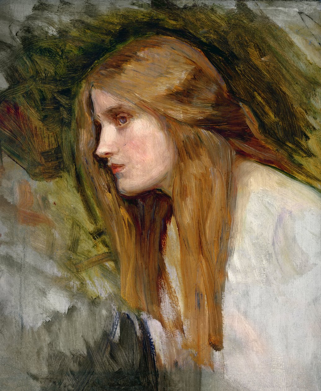 Chef för en flicka, ca 1896 av John William Waterhouse
