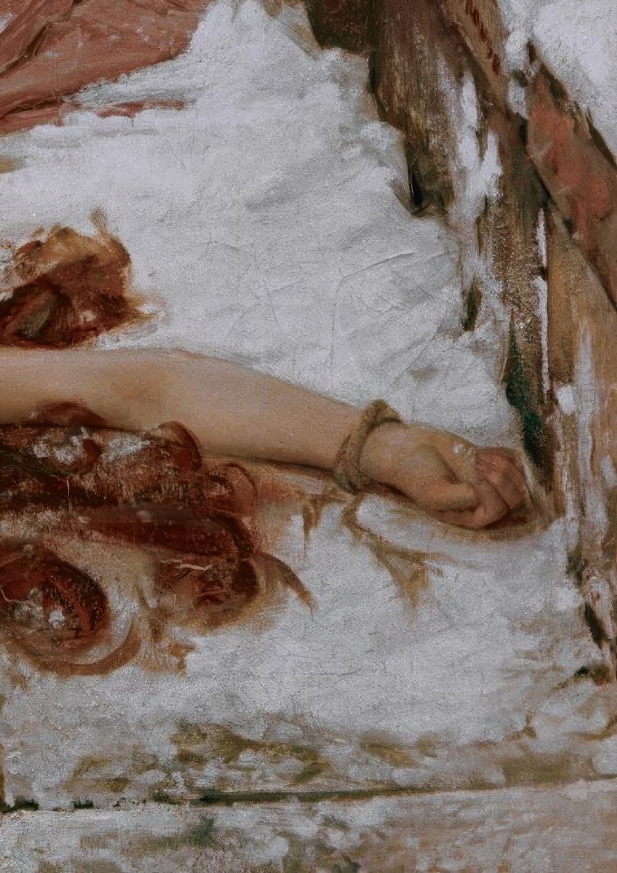 Saint Eulalia av John William Waterhouse