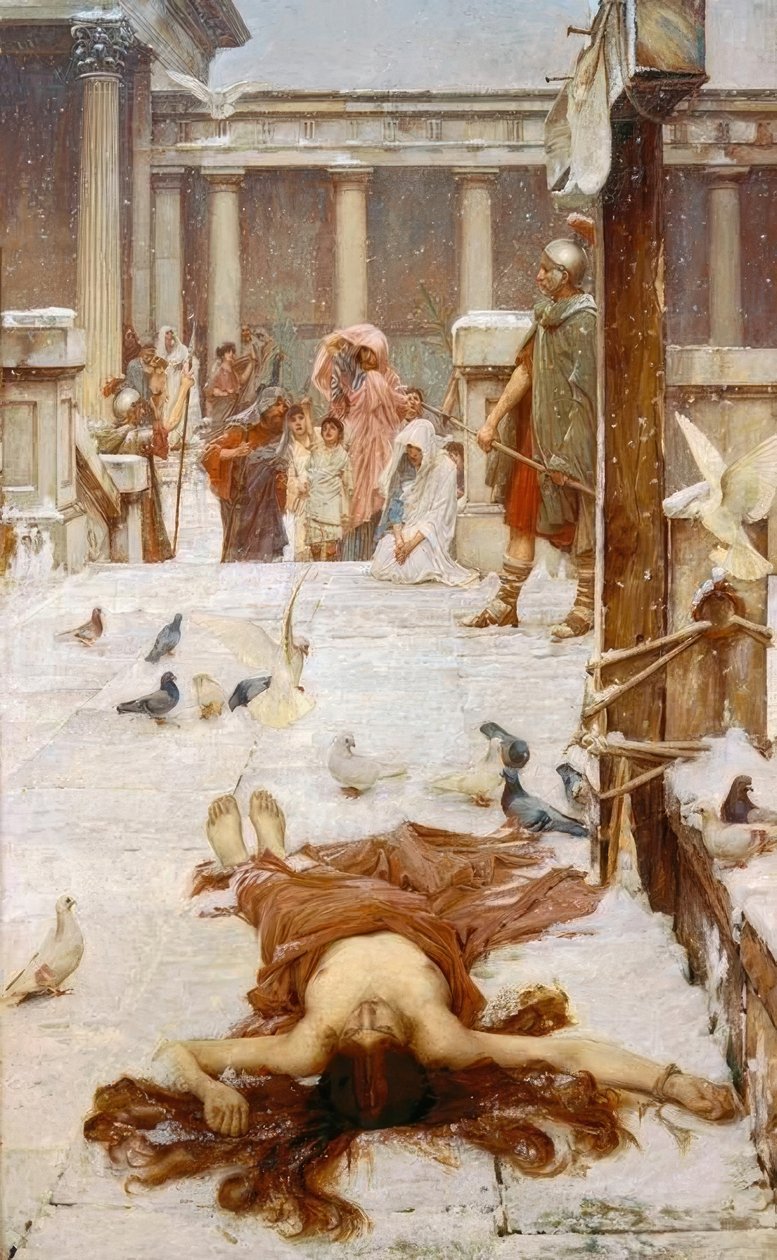 Saint Eulalia av John William Waterhouse