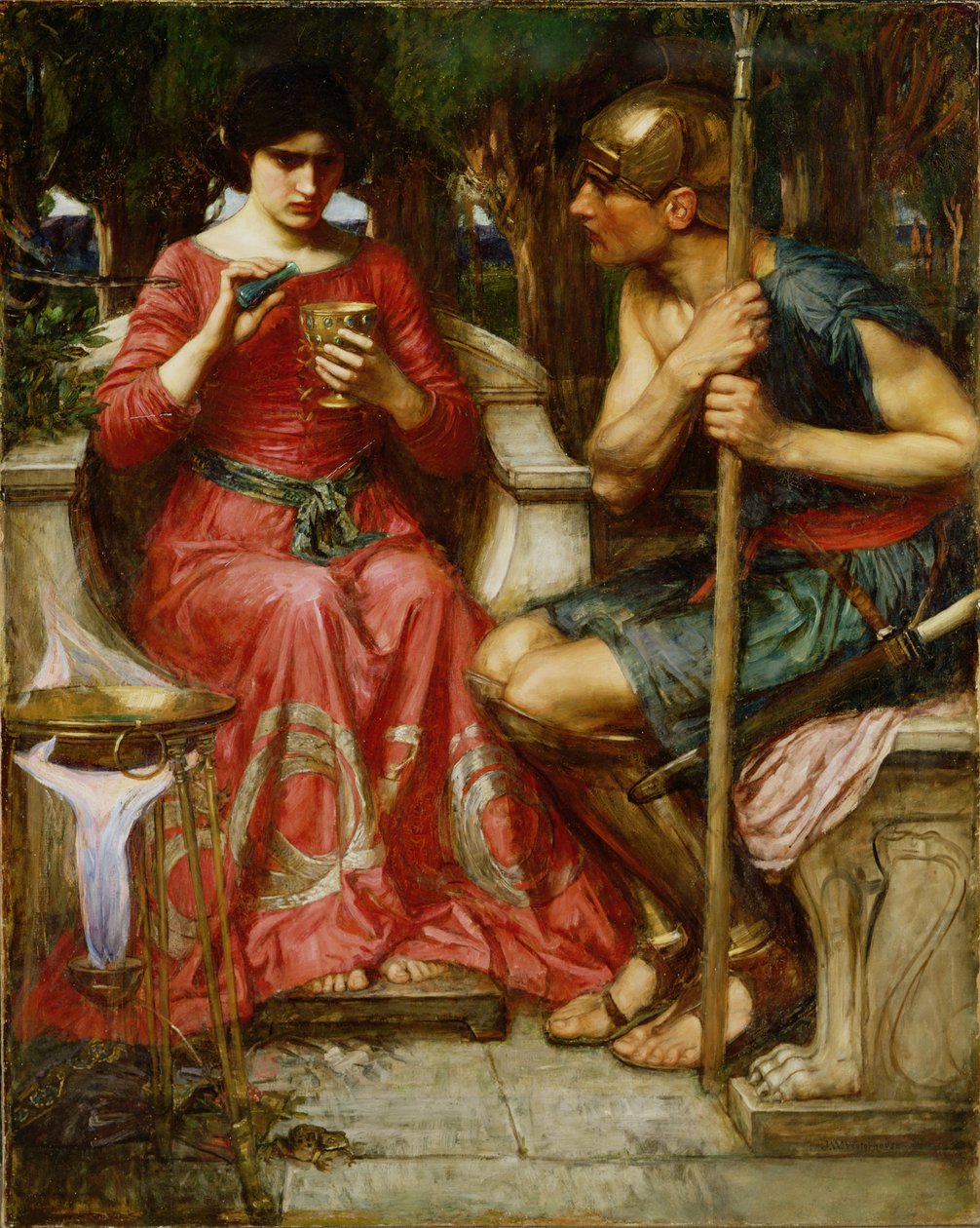 Jason och Medea av John William Waterhouse