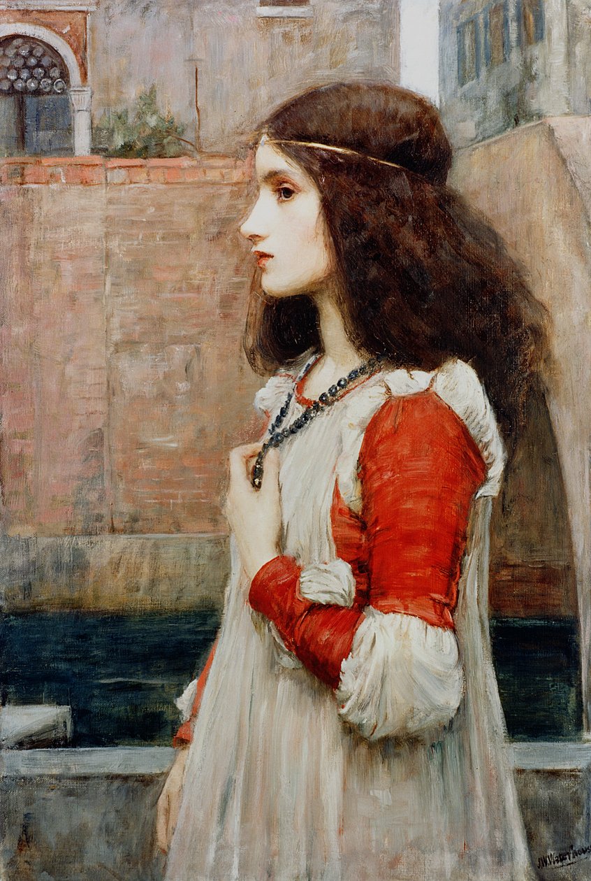 Juliet (olja på duk) av John William Waterhouse
