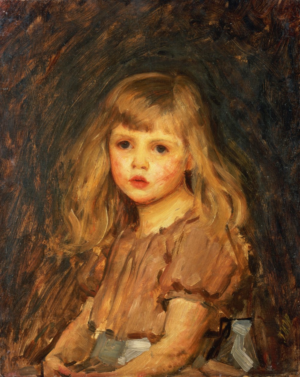 Porträtt av en flicka av John William Waterhouse
