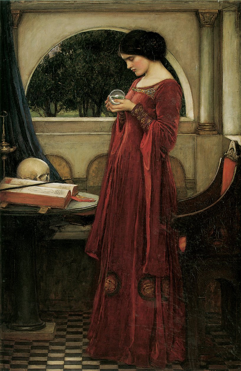 Kristallkulan av John William Waterhouse