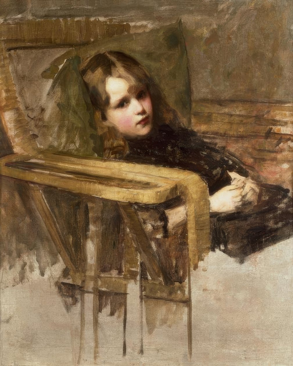 Fåtöljen av John William Waterhouse