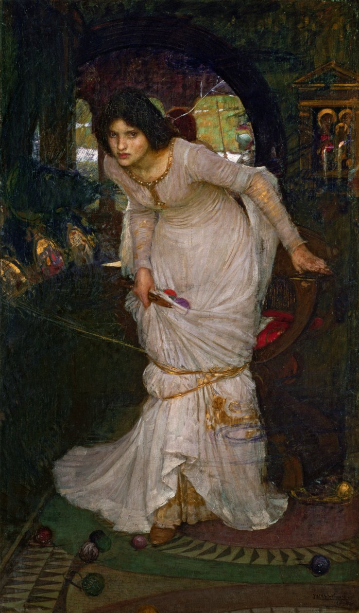 The Lady of Shalott av John William Waterhouse