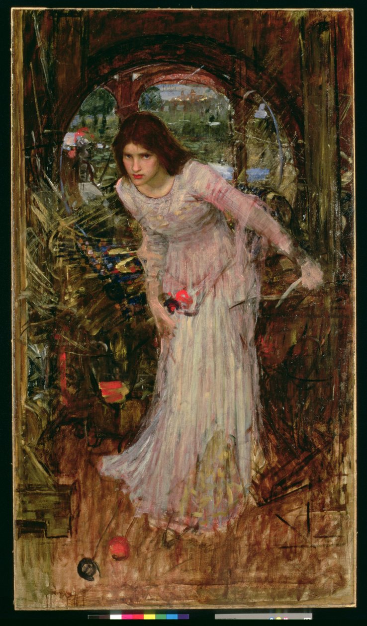 The Lady of Shalott, ca 1894 av John William Waterhouse