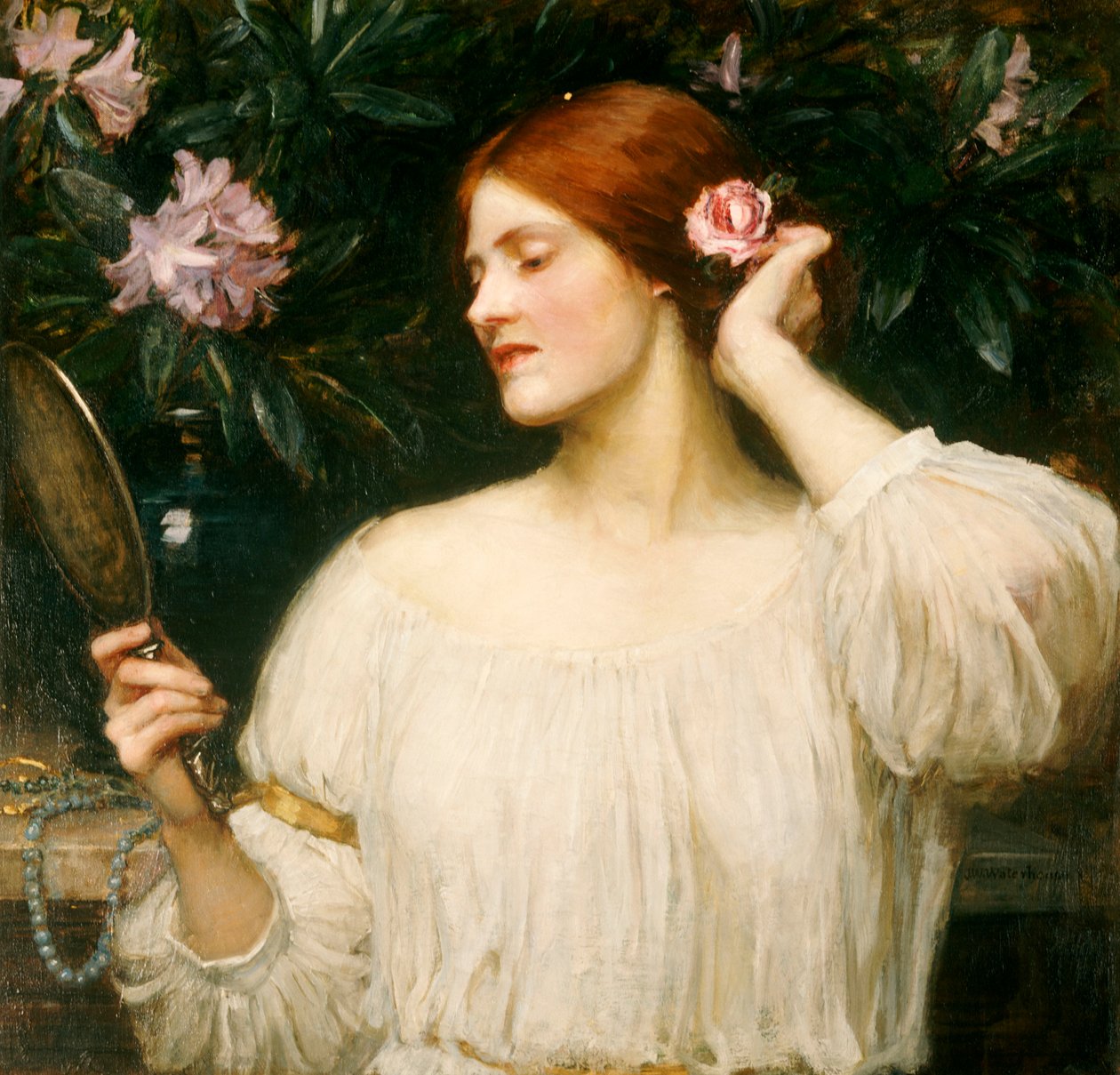 Fåfänga, c.1908-10 av John William Waterhouse