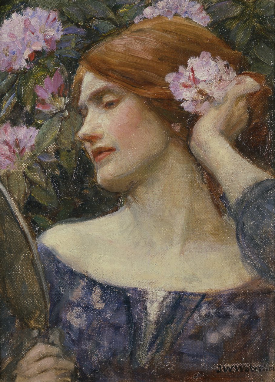 Vanity, ca 1910 (olja på duk) av John William Waterhouse