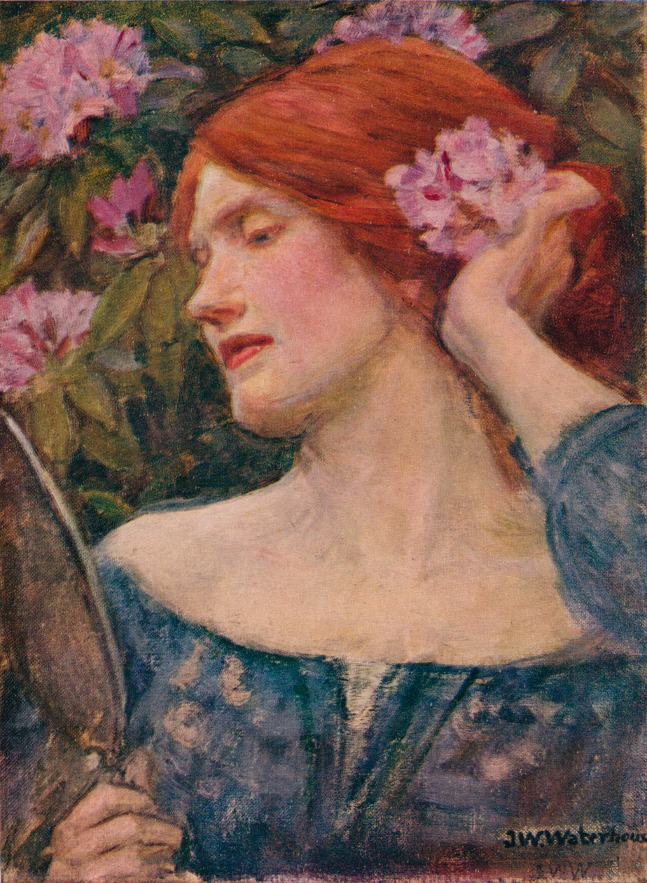 Fåfänga, c1910 av John William Waterhouse