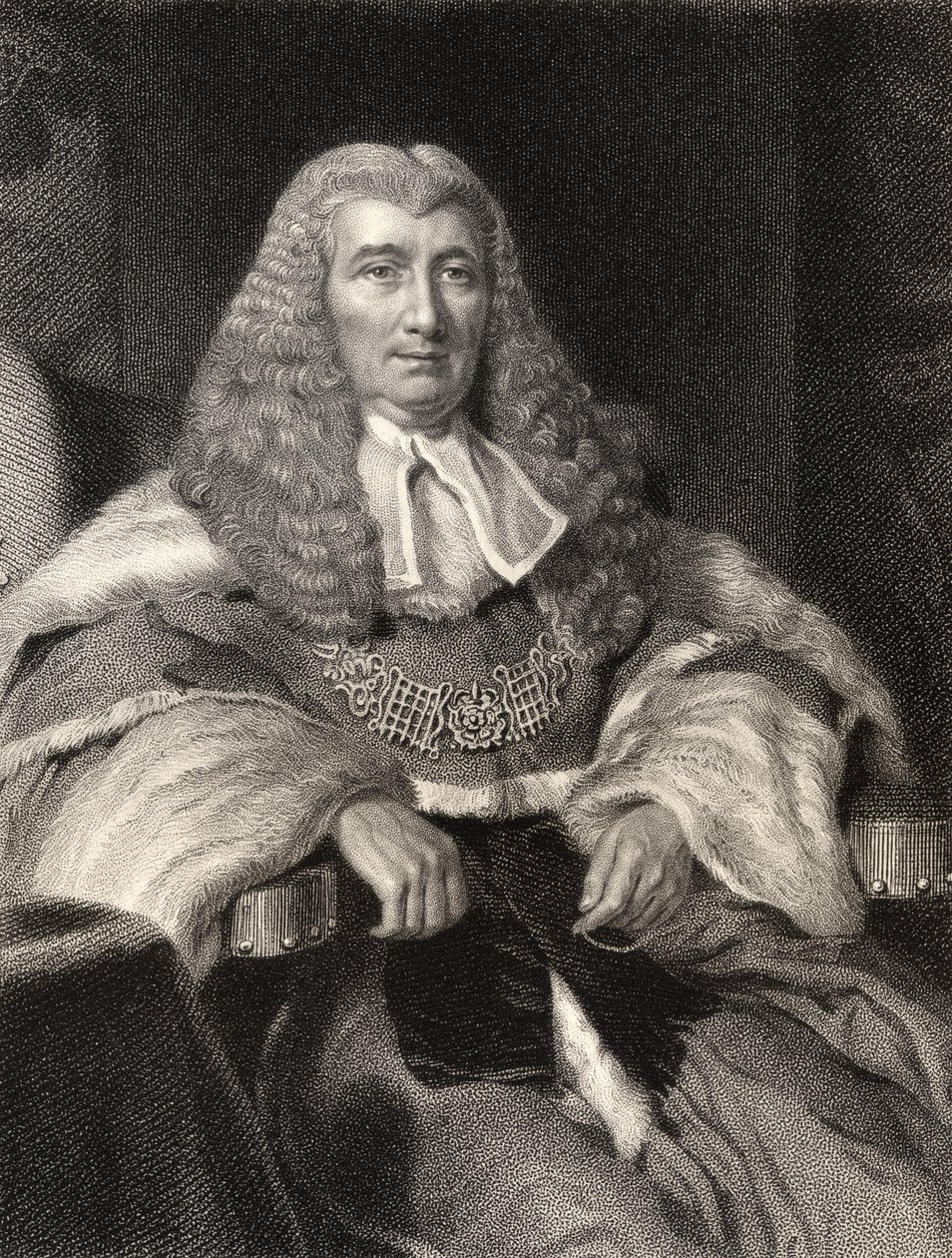 Charles Abbott, 1st Baron Tenterden, graverad av W. Holl, från 